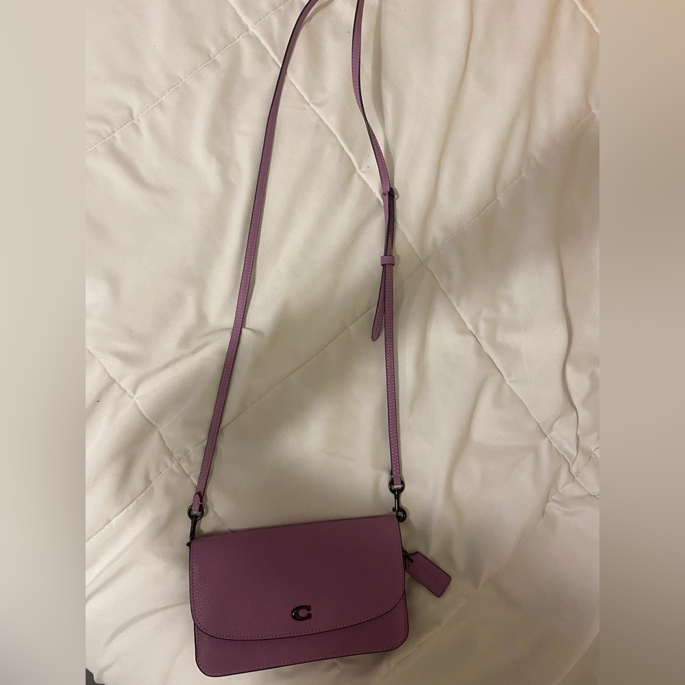 NEW Coach Polished Pebble Leather Hayden Crossbody